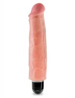 Телесный вибратор-реалистик 7  Vibrating Stiffy - 21,6 см. Телесный вибратор-реалистик 7  Vibrating Stiffy - 21,6 см.