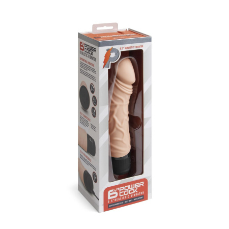 Телесный вибратор-реалистик 6.5  Girthy Realistic Vibrator - 19 см. Телесный вибратор-реалистик 6.5  Girthy Realistic Vibrator - 19 см.