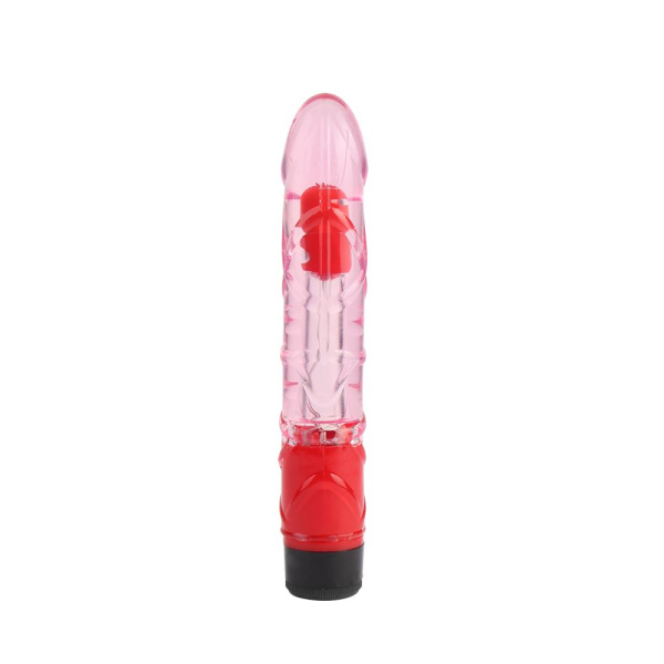 Розовый реалистичный вибратор 9 Inch Realistic Vibe - 23 см. Розовый реалистичный вибратор 9 Inch Realistic Vibe - 23 см.
