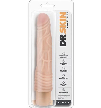 Телесный вибратор-реалистик Cock Vibe 2 - 22,8 см. Телесный вибратор-реалистик Cock Vibe 2 - 22,8 см.