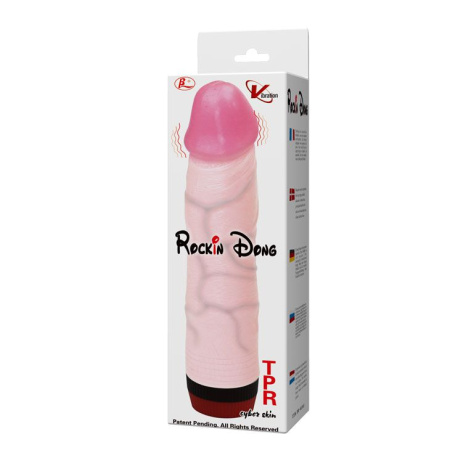 Вибратор-реалистик Rockin Dong - 21,5 см. Вибратор-реалистик Rockin Dong - 21,5 см.