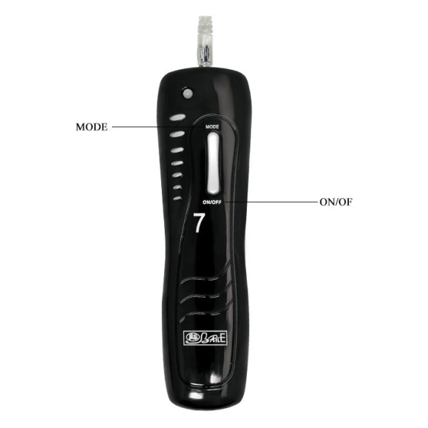 Коричневый вибратор с вращением и поступательными движениями Easton - 18,5 см. Коричневый вибратор с вращением и поступательными движениями Easton - 18,5 см.