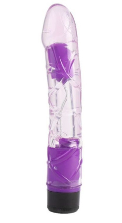 Сиреневый реалистичный вибратор 9 Inch Realistic Vibe - 23 см. Сиреневый реалистичный вибратор 9 Inch Realistic Vibe - 23 см.