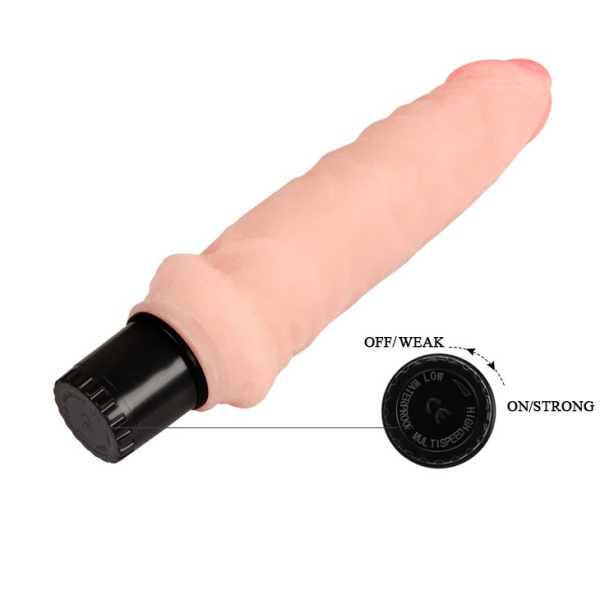 Вибратор телесного цвета  Realistic Cock Vibe - 15,5 см. Вибратор телесного цвета  Realistic Cock Vibe - 15,5 см.