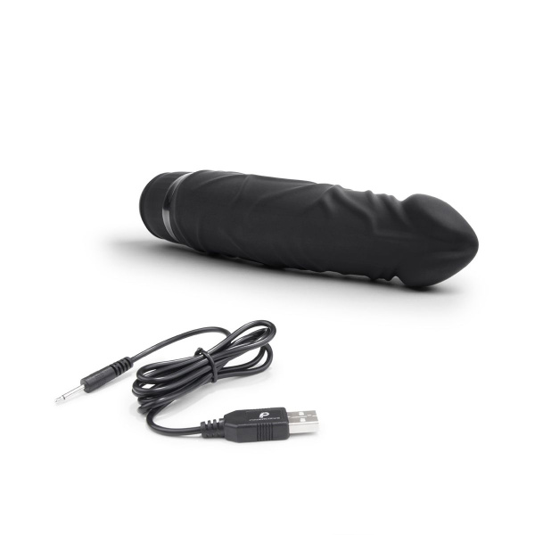 Черный вибратор-реалистик 6.5  Girthy Realistic Vibrator - 19 см. Черный вибратор-реалистик 6.5  Girthy Realistic Vibrator - 19 см.