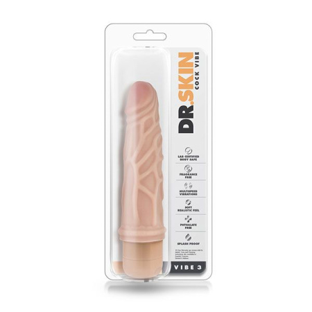 Телесный вибратор Cock Vibe 3 - 18,4 см. Телесный вибратор Cock Vibe 3 - 18,4 см.