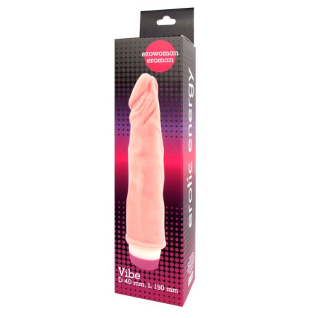 Вибратор Realistic Cock Vibe телесного цвета - 21 см. Вибратор Realistic Cock Vibe телесного цвета - 21 см.